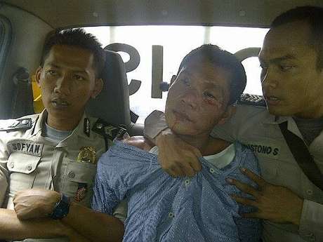 begal tangerang bernama bandit batal di bakar masa