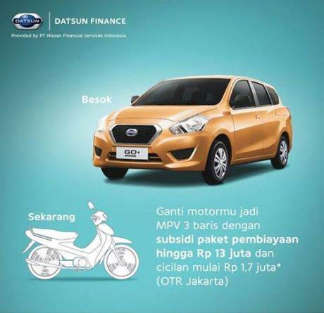 datsun go diskon Rp. 13 juta