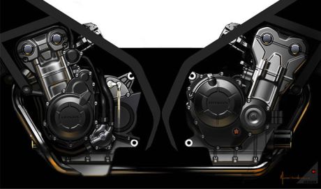 engine honda CBR500R