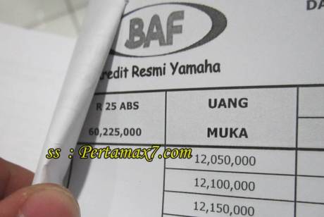 harga yamaha R25 ABS area Jawa Tengah pertamax7.com