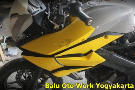 Modifikasi Kawasaki Bajaj Pulsar 200NS Jadi Bajaj Pulsar 200 AS ala balu Oto Work 003 Pertamax7.com