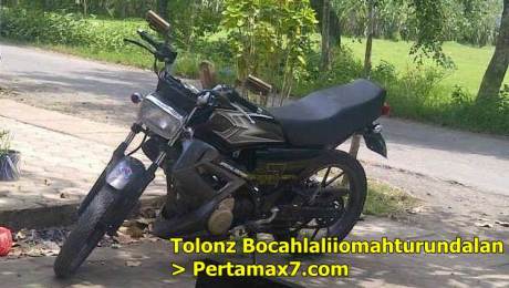 Modifikasi suzuki satria F berbaju yamaha jupiter RX King