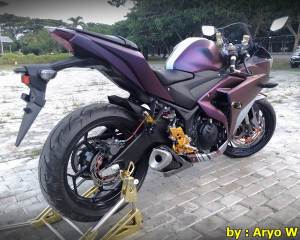 Modifikasi Yamaha r25 Bunglon ala Aryo W007&nbsp;Pertamax7.com