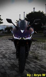Modifikasi Yamaha r25 Bunglon ala Aryo W009&nbsp;Pertamax7.com