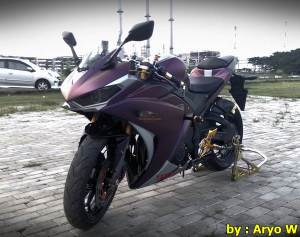 Modifikasi Yamaha r25 Bunglon ala Aryo W011&nbsp;Pertamax7.com