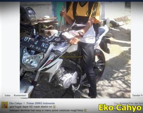 Pelat Nomer Yamaha New Viixon Unik UTANG 005 Pertamax7.com