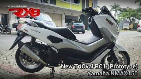 RX8 riset knalpot racing yamaha NMAX 155 006 Pertamax7.com