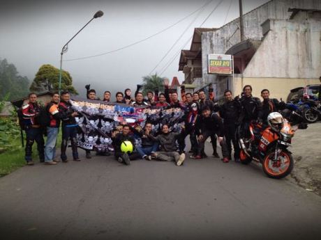 Touring Gabungan Honda CBR ALL JAVA REGION di Bukit Peuser 007 Pertamax7.com