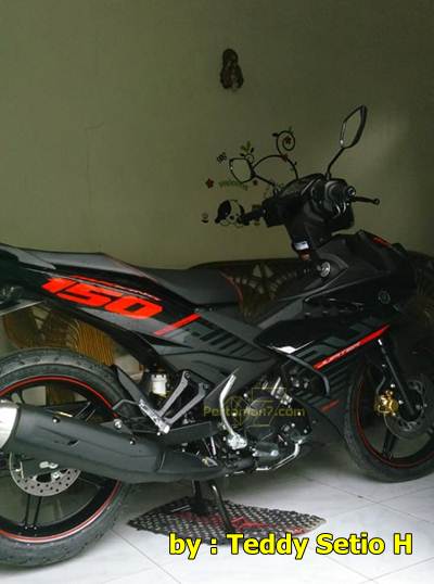 Yamaha Jupiter MX king 150 di rumah konsumen Jogja