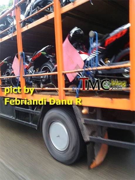 yamaha Jupiter MX-King-150  pantura truk pengiriman