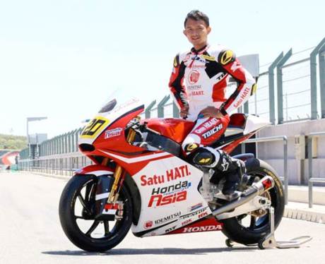 Dimas Ekky Siap Berkompetisi di Moto2 CEV Spanish
