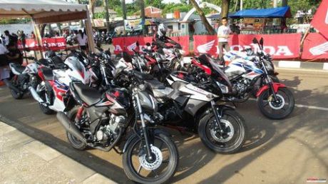 dynotest dalam acara honda motsport show 2015