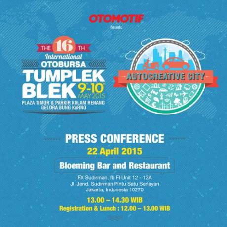 E-invitation - Konferensi Pers - 16th Otobursa Tumplek Blek pertamax7.com
