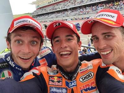 group-fie rossi marquez iannone motogp austin america cota 2015