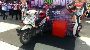 Honda beat injeksi di geber 40 hari nonstop di Lampung 00&nbsp;Pertamax7.com