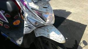 Honda beat injeksi di geber 40 hari nonstop di Lampung 06&nbsp;Pertamax7.com