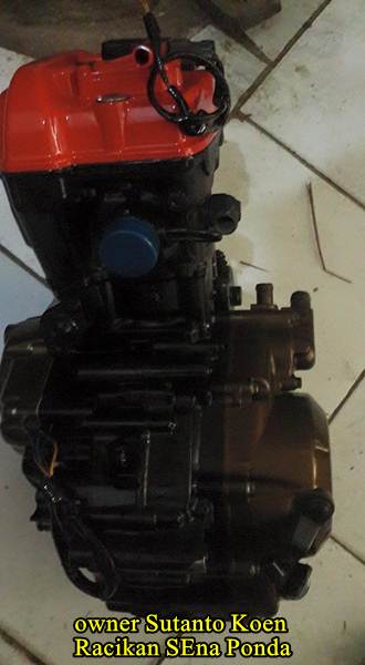 Honda CB150R silinder kop merah modif 172 cc sena ponda 00  Pertamax7.com