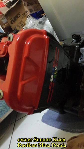 Honda CB150R silinder kop merah modif 172 cc sena ponda 02  Pertamax7.com
