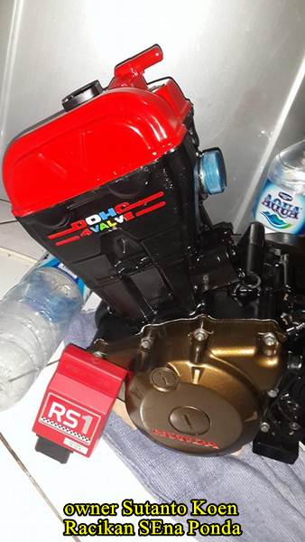 Honda CB150R silinder kop merah modif 172 cc sena ponda 03  Pertamax7.com