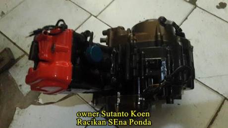 Honda CB150R silinder kop merah modif 172 cc sena ponda 04  Pertamax7.com