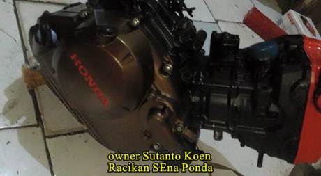 Honda CB150R silinder kop merah modif 172 cc sena ponda 05  Pertamax7.com