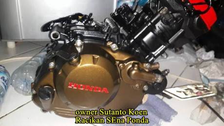 Honda CB150R silinder kop merah modif 172 cc sena ponda 08  Pertamax7.com