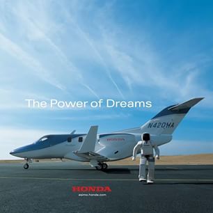 honda jet N420GA ASIMO