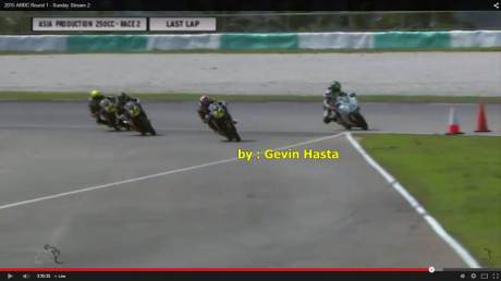 kronologi kalahnya kawasaki ninja 250 di ARRC AP 250 sepang 2015