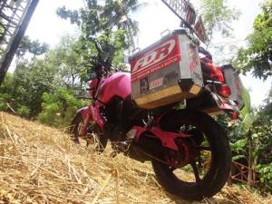 Lady Biker Solo Riding Beber Yamaha Byson Pink Malang Jepara Jakarta dalam EKSPEDISI KARTINI 03&nbsp;Pertamax7.com