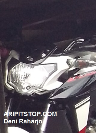 lampu depan yamaha new vixion facelift 2015