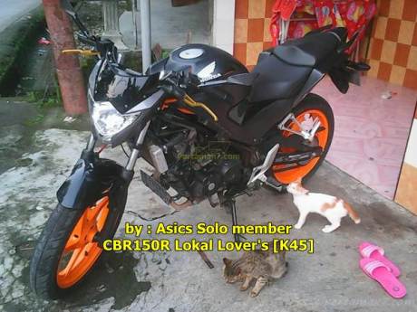 Modifikasi Honda CBR150R lokal Jadi Telanjang Pakai Headlamp Suzuki Satria F Sadis 001 Pertamax7.com