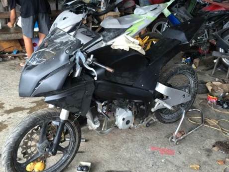 modifikasi honda kharisma 125 jadi motorsport siap turun fun race