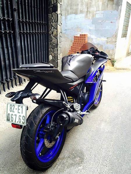 Modifikasi yamaha R15 ala yamaha R6 di Vietnam 00  Pertamax7.com