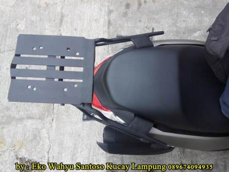 Pemasangan Braket Box Geser Kucay Lampung Yamaha Nmax 01  Pertamax7.com