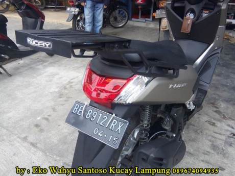 Pemasangan Braket Box Geser Kucay Lampung Yamaha Nmax 03  Pertamax7.com