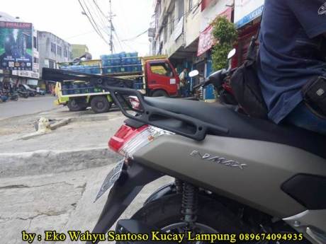 Pemasangan Braket Box Geser Kucay Lampung Yamaha Nmax 05  Pertamax7.com