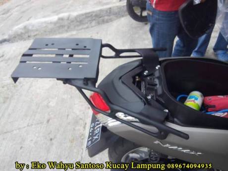 Pemasangan Braket Box Geser Kucay Lampung Yamaha Nmax 06  Pertamax7.com
