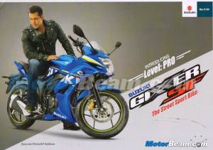 suzuki gixxer SF 155 salman&nbsp;khan