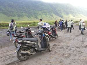 Tour de Soul naik All New Soul GT 125 menyusuri kawasan Gunung Bromo Probolinggo Jawa Timur&nbsp;(3)
