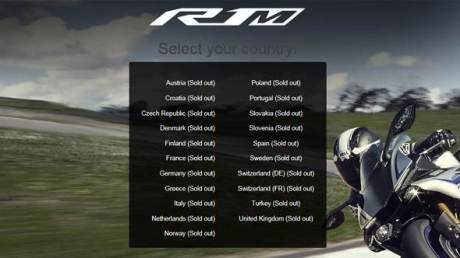 yamaha R1M laris manis di Eropa