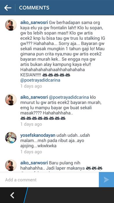 artis Chef Aiko kena tilang polisi 00