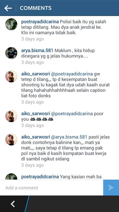 artis Chef Aiko kena tilang polisi 03