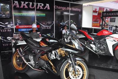 Booth Racing Kit Market di seri 1 Yamaha Cup Race di GOR Satria Purwokerto (2)