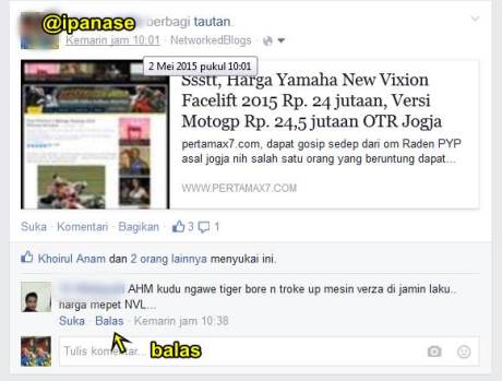 fitur reply balas komentar di komentar facebook