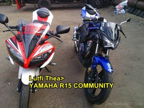 Modifikasi Yamaha R15 naked lampu kawasaki Z250 replika 02 pertamax7.com