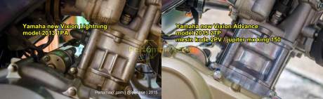 perbandingan mesin yamaha new vixion lightning vs yamaha new vixion advance 2015 block cylinder