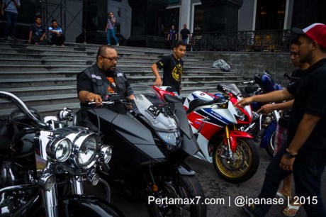 Soft Launching Moge Honda Vultus NM4 gegerkan Jogja City Mall, Komunitas moge pun takjub-9
