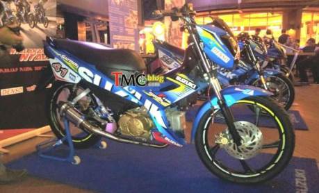 suzuki satria F115 youg star motogp edisi balap bebek