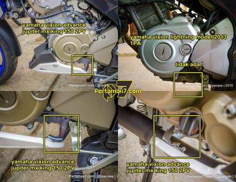 undercowl perbedaan mesin yamaha new vixion advance dengan yamaha new vixion lightning