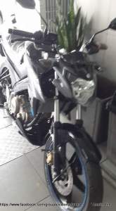 yamaha new vixon advance 2015 hitam&nbsp;depan